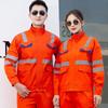 Long-Sleeve Reflective Workwear Set