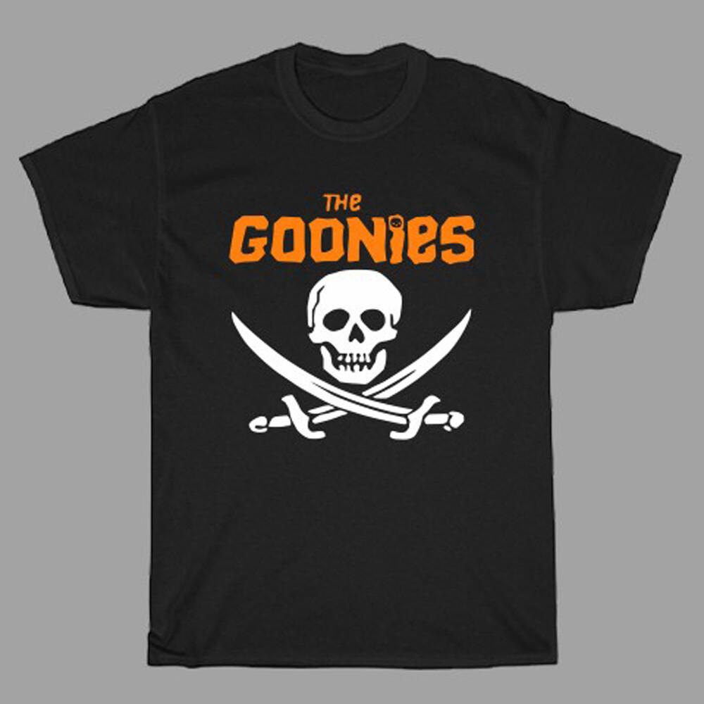 The Goonies Horror Skull Men#039;s Black Size S to 3XL Unisex T-Shirt S