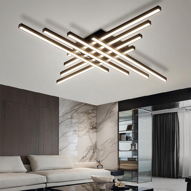 Modern Minimalist LED Ceiling Light for Living Room, Bedroom, and Study