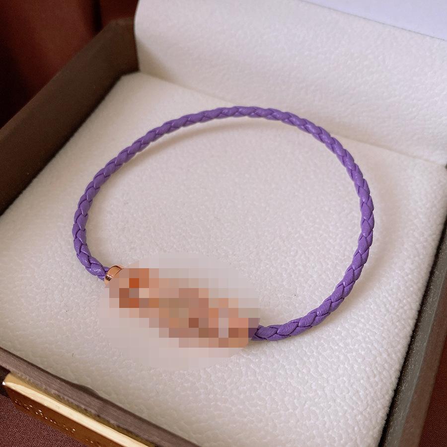 14k electroplated zircon horseshoe buckle bracelet light luxury temperament bracelet jewelry