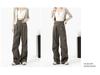 Women's Autumn/Winter 2025 Plush Rivet Design Wide-Leg Sweatpants