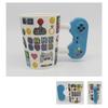 Handmade Ceramic Coffee Cup 350ml Game Controller Style Home Breakfast Milk Cup Creative Birthday Gift