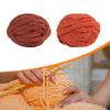 Chunky Chenille Yarn Soft Fluffy Bulky Yarn for Hand Knitting Blanket DIY Craft Projects Home Decor