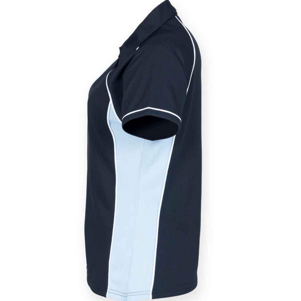 Finden & Hales Womens/Ladies Piped Performance Polo Shirt