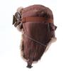 Unisex Winter Warm Fleece Lined Aviator Hat With Goggles Cover Ear Protection Outdoor Windproof Retro Cap
