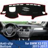 Dashboard Cover Avoid Light Anti-Slip Anti-dirty Mat Pad Sunshade Dashmat Protect for BMW X3 F25 2011-2017 2013 2014 2015 2016