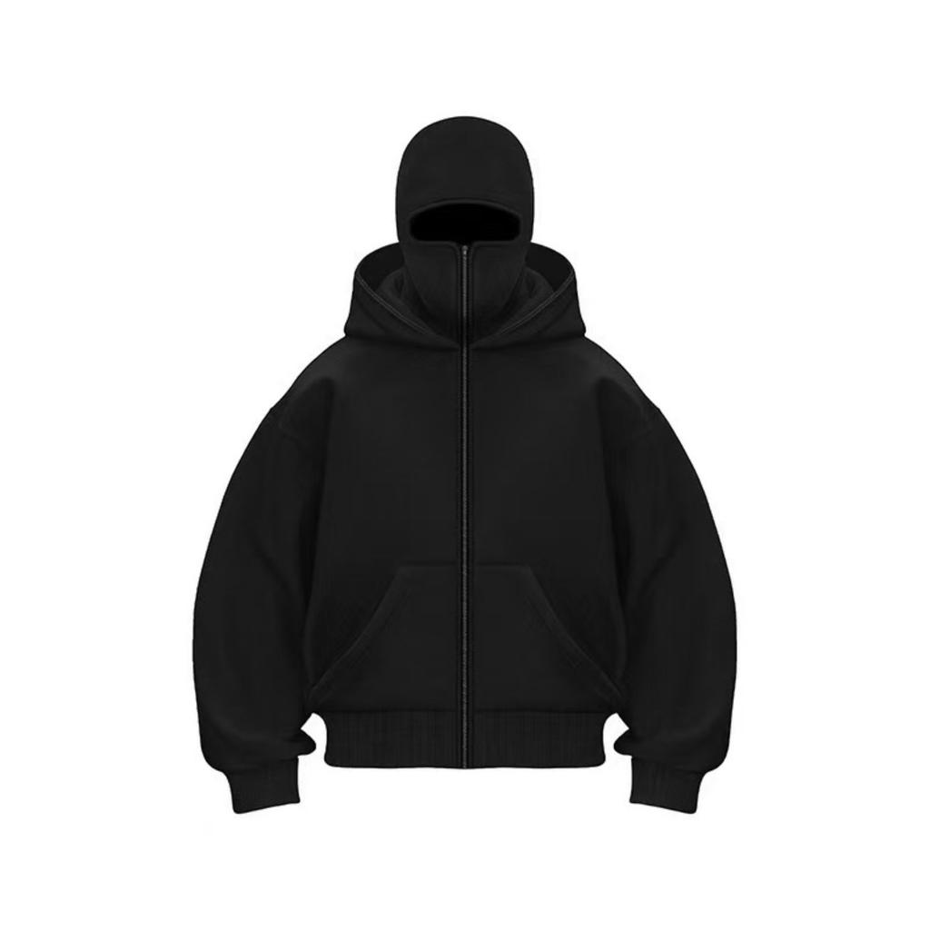 Unique Design for Spring and Autumn Season, Double-layer Hooded Zipper Sweatshirt Jacket, Loose Street Style for Men and Women, Couple Style