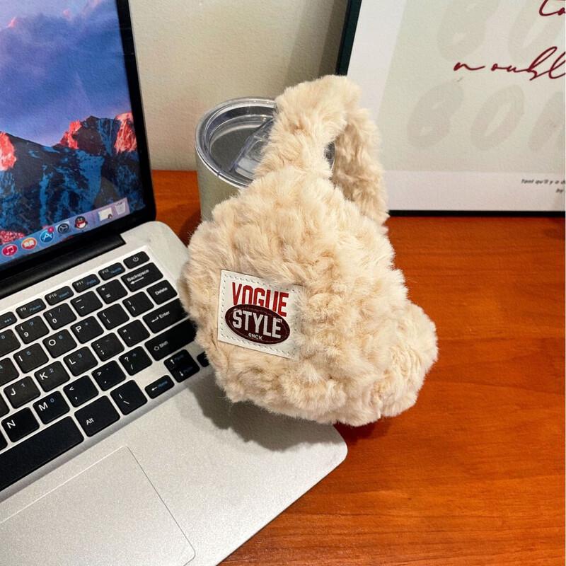 

Плюшевые складные зимние наушники (меховые наушники) One Size