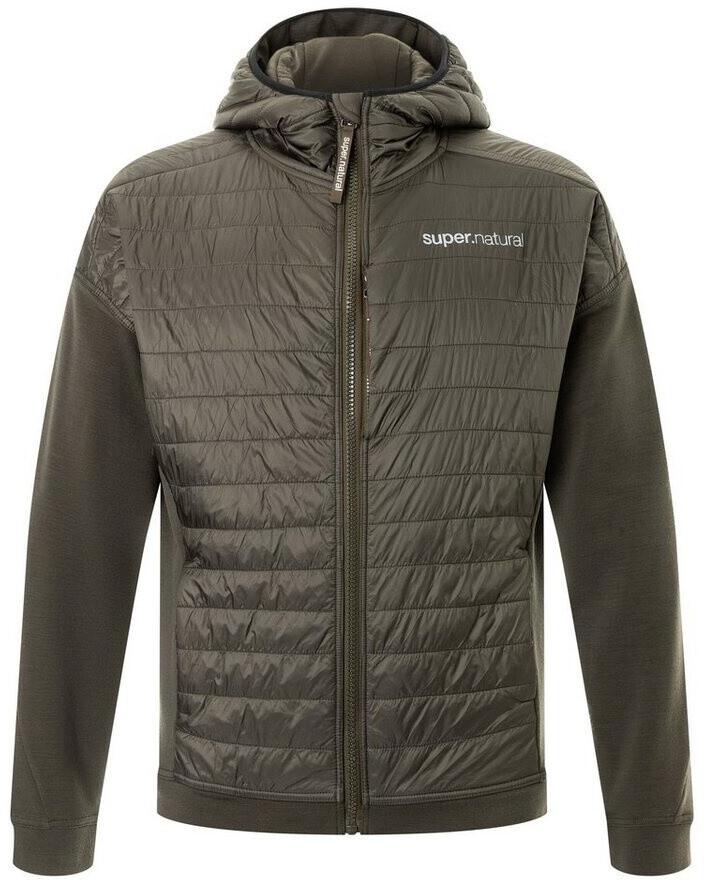 Куртка Super Natural Warm Up Aloof Jacket оливково-зеленая