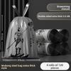 Garbage Bag Drawstring Heavy Duty Household Disposable Plastic Trash Bag For Kitchen Use