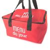 Les Trésors De Lily [N5143] - Sac repas isotherme 'Coloriage' rouge (Menu du jour) - 24x18. 5x14 cm