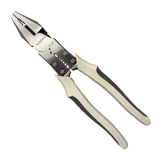 BOOSDEN Power Pliers, Heavy-Duty Pliers, Multi-Function, Eccentric, Electrician's Tool, 220mm