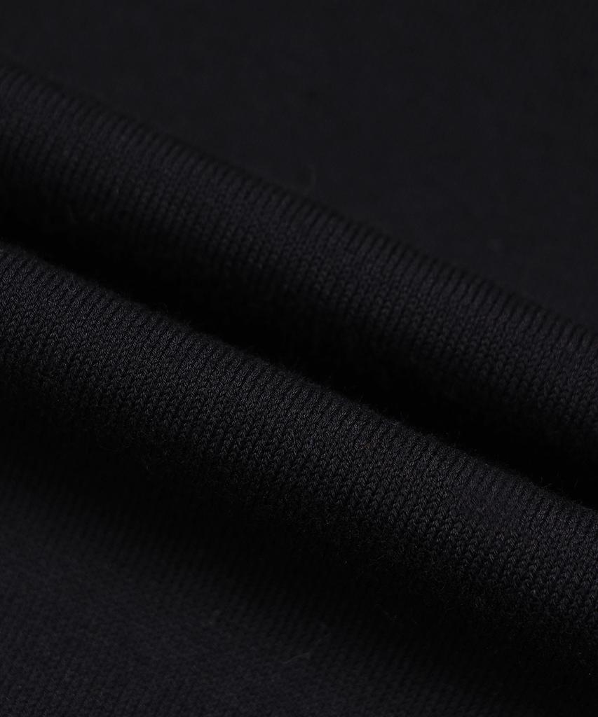 BROOKS BROTHERS Cotton Crew Neck Short Sleeve Sweater (Black) (Bbwrmb201Aufm)
