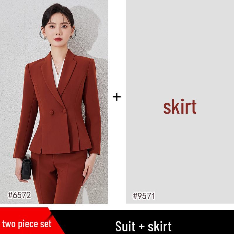Women's Professional Blazer for Spring/Autumn 2024: Managerial Interview & Business Commute Wear