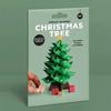 Christmas Tree Paper Craft Set Hand On Learning Toy Fun Paper Kits For Parents Children Activity Holiday Decoration