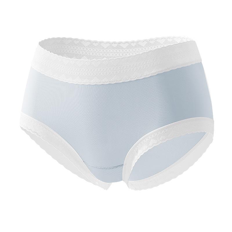 Women's Summer Ultra Thin Ice Silk Antibacterial Comfortable Breathable Cool Quick Dry Waist Triangle Briefs