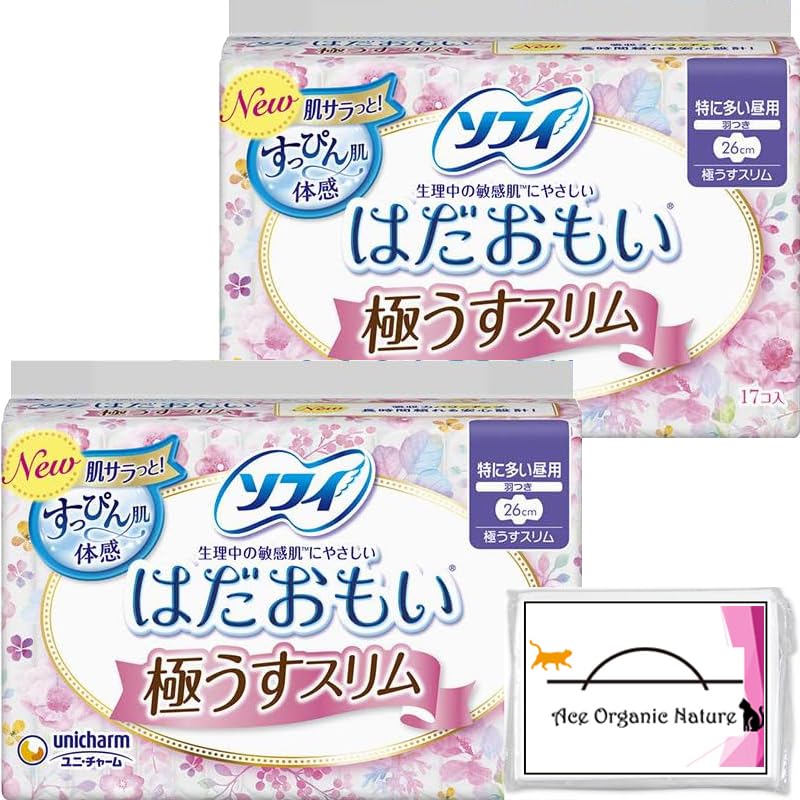 

[Bulk purchase] Sophie Hadamoi extremely thin slim Particularly common during the day 260 with wings 26cm 17 pieces x Set of 2 (total 34 pieces) Comes