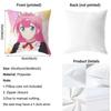 Harem Anime We Never Learn Cushion Cover Soft & Easy-Wash Pillow Case – Versatile For Couch, Bed, Travel And Office