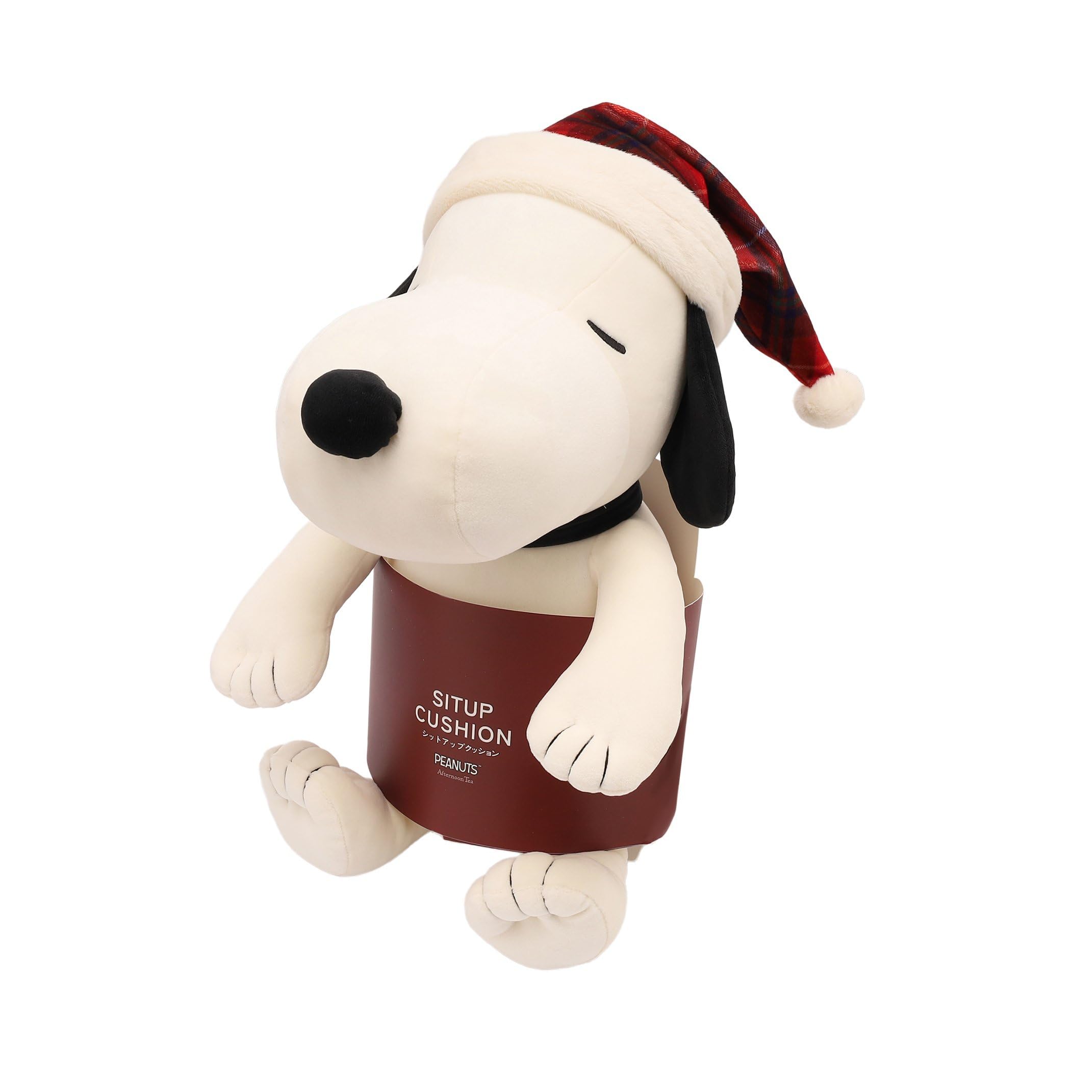 

Afternoon Tea Living JM67 Sit-Up Cushion, PEANUTS, Afternoon Tea Original Tartans, White