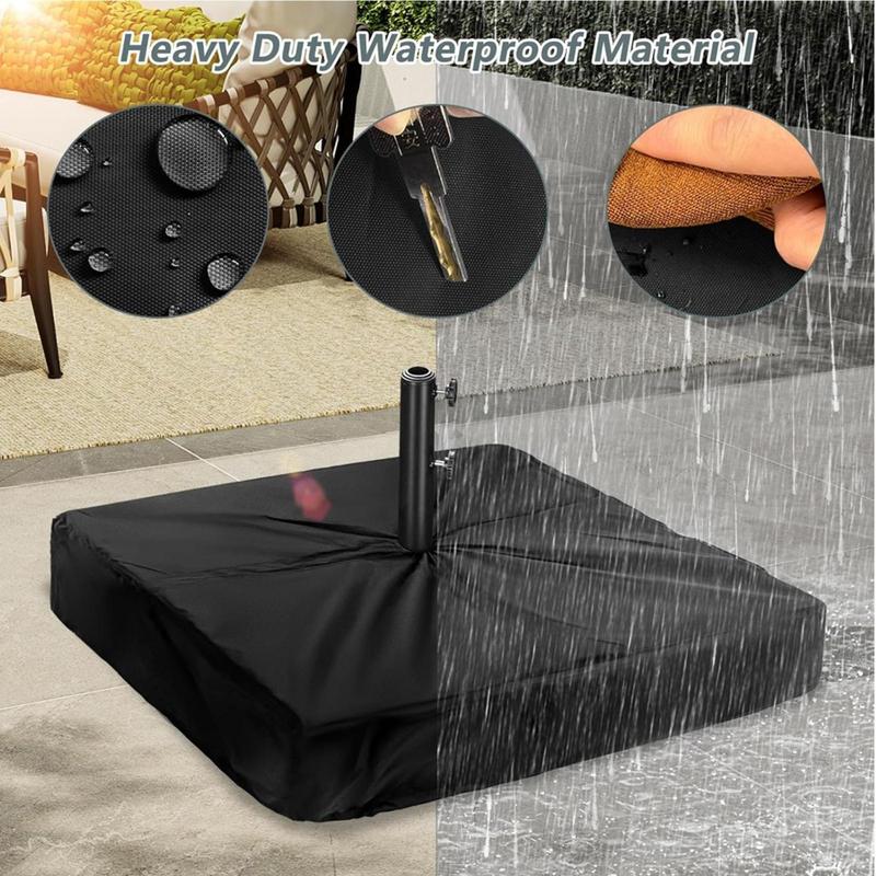 Umbrella Base Weight Bag 600D Oxford Heavy Duty Umbrella Stand Base Cover For Outdoor Garden Patio Umbrella Stand