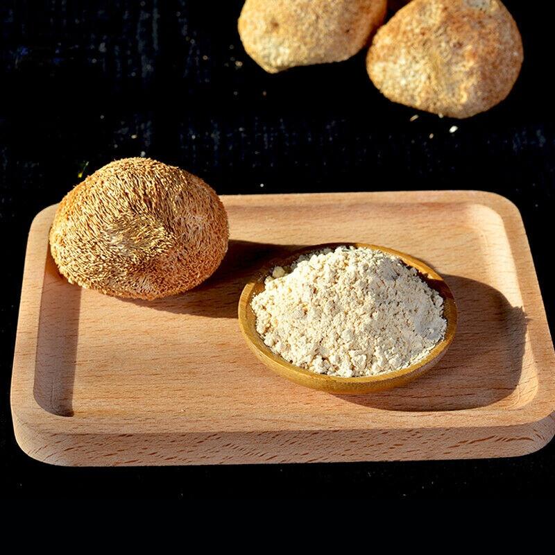 Polvere Biologica di Criniera di Leone 100g, Fungo Testa di Scimmia per la Salute dello Stomaco