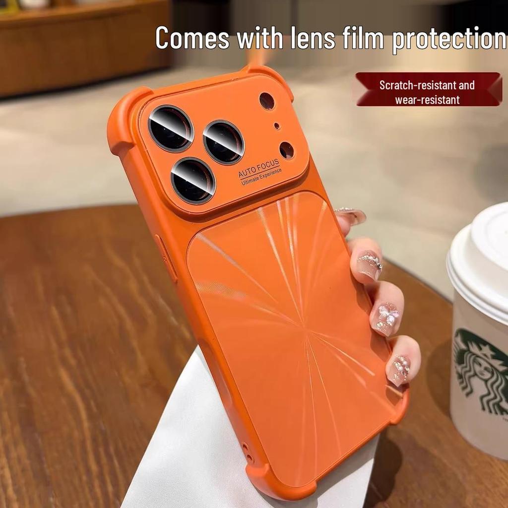 iPhone 17 Pro Max Case: Four-Corner Drop Protection with Aurora Laser CD Pattern for Apple 16