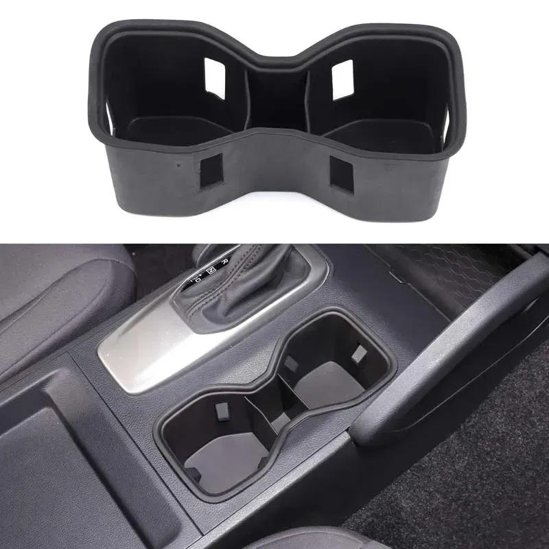 For Nissan Frontier -2025 Center Console Cup Holder ert TPE Slot Slip Drink Limiter Cover Accessories