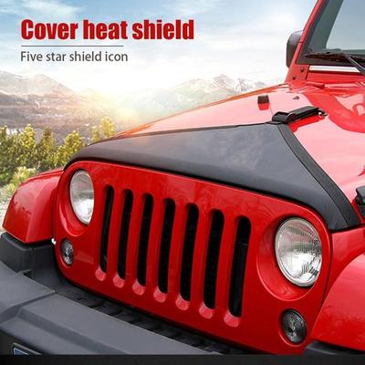 1Pcs Canvas Engine Hood Car Front Hood Cover Protector Bra For Jeep Wranglers TJ 1997-2006 Engine Protector Car Accessories