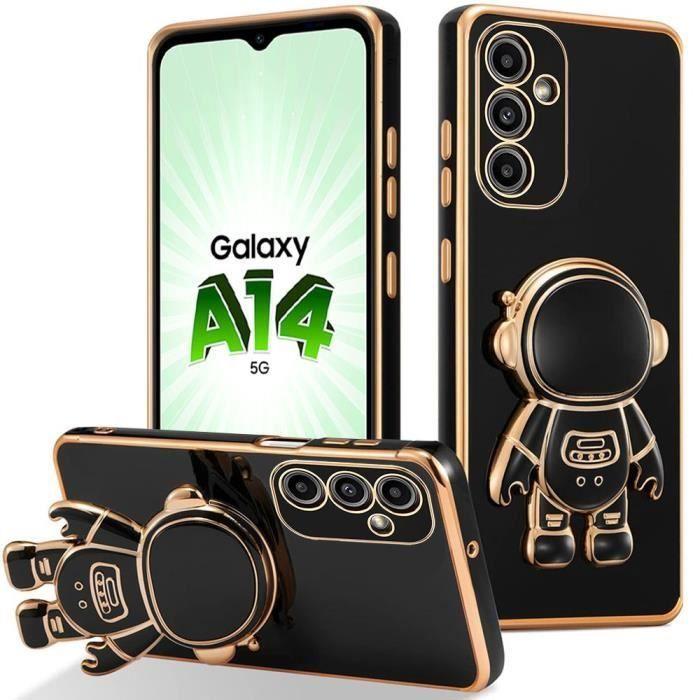 Coque de protection - BOOLING - Astronaute - Ultra Slim - Noir - Compatible Samsung Galaxy A14 4G-5G