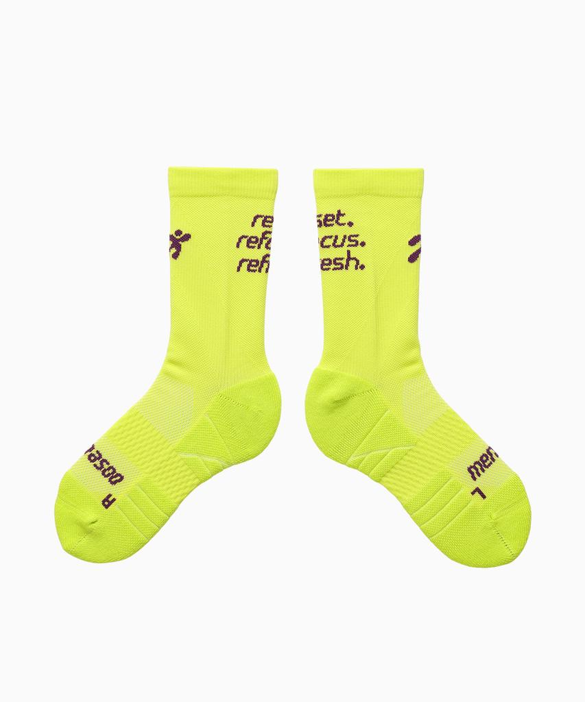 Minasu Flow Running Crew Socks