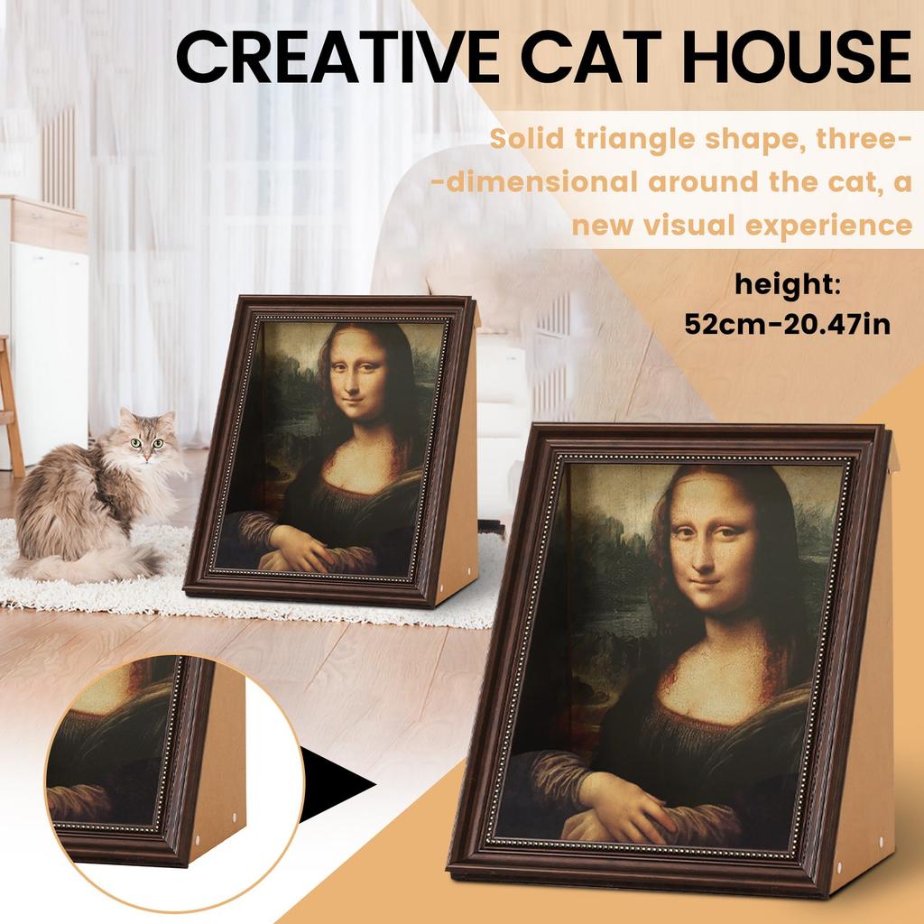 Oil Painting Bed Replaceable Oil Painting Scratching Board Photo Frame Three-dimensional Effect Creative Bed