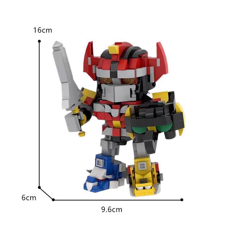 Blocks Compatible With Chainers Dinosaurs Mmpr Mech Building Blocks Small Ornaments Model Gifts