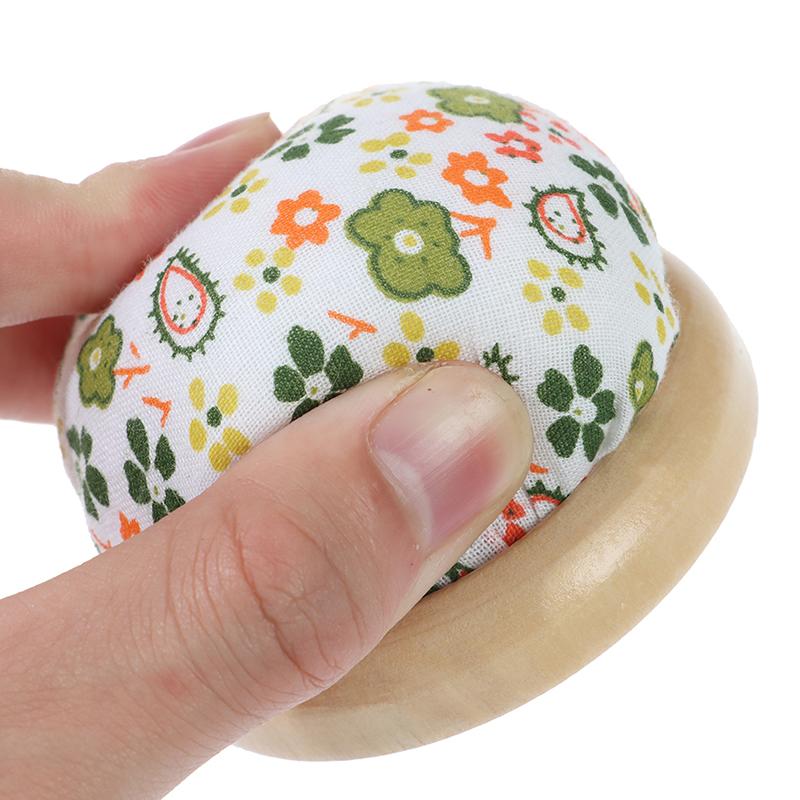 1Pc Ball Shaped Craft Needle Pin Cushion Holder Sewing Household Sewing Supplies