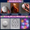 Easter Decoration Window Lights Easter Color Egg Lights With Suction Cup Easter Hanging Decorations for Indoor Outdoor Home Door