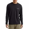 Arc Teryx Men S Long Sleeve T ShirT Black Crag coTTon X000009536