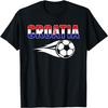 Croatia Soccer Fans Jersey - Croatian Flag Football Lovers T-Shirt(2)