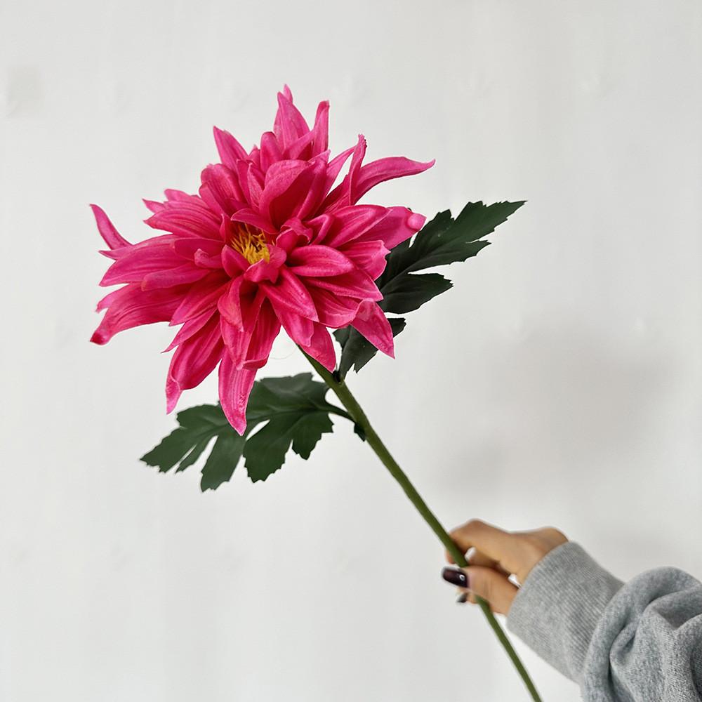 Realistic Dahlia Pinnataflower Arrangement For Hotel Wedding Window Display
