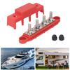 4 Stud M8 Bus Bar Heavy Duty Module Power Distribution Block Busbar Box for RV Yacht 48V  250A