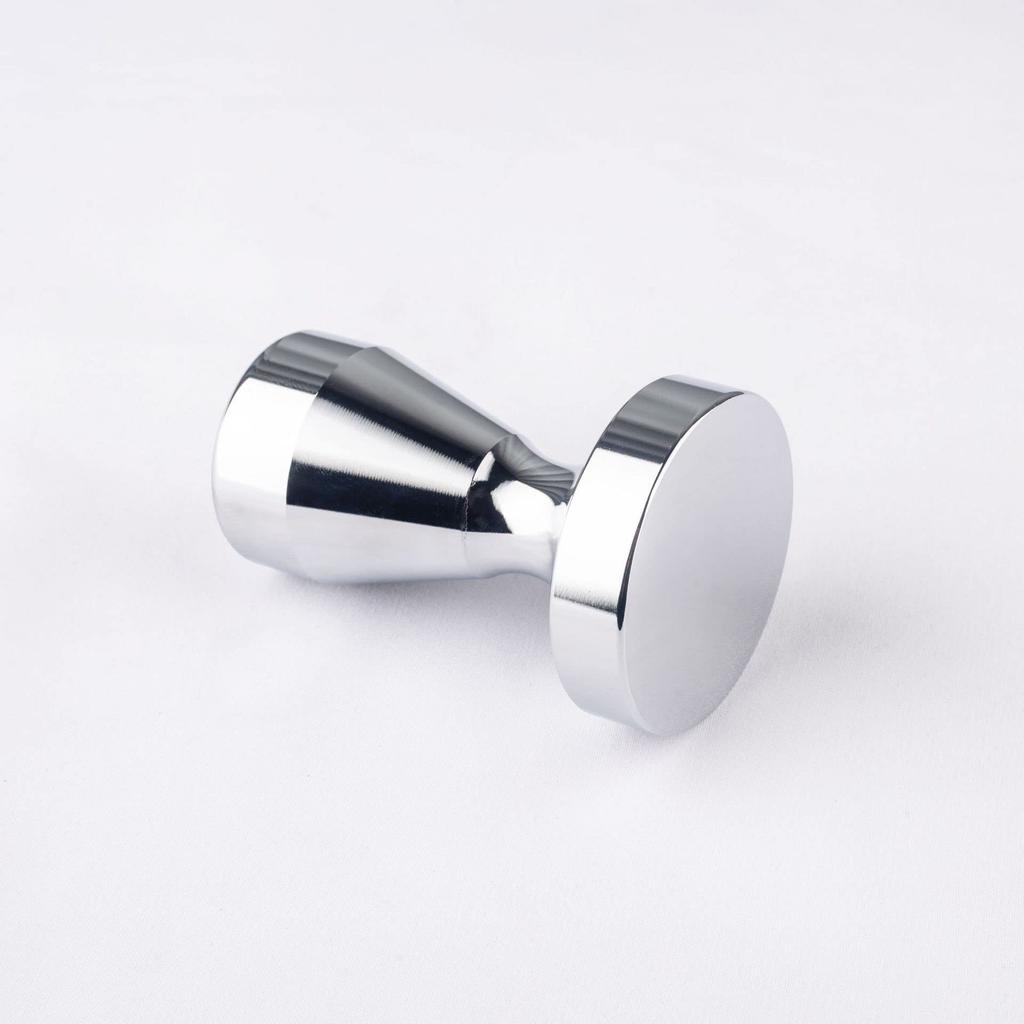FUN COFFEE 58mm Espresso Tamper, Stainless Steel, Silver (co-0017)