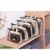 Luxury Transparent Dust Proof Storage Bag for Handbags, Waterproof Zipper Pouch for Wardrobe, Travel Toiletry Cosmetic Organizer KTB