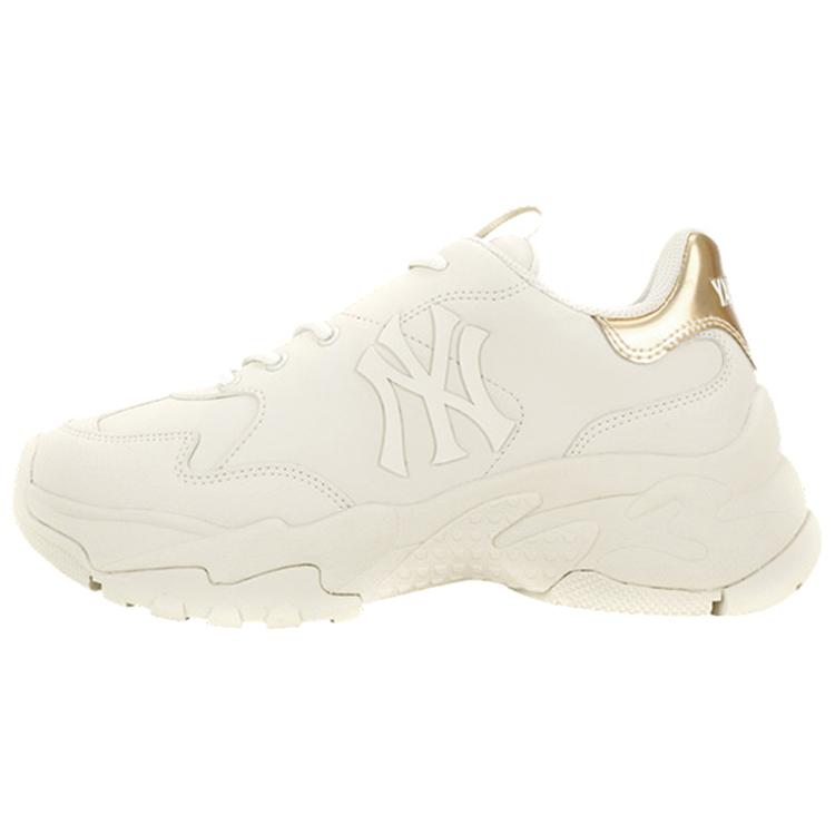 

MLB Big Ball Chunky Shiny New York Yankees Artificial Leather Slip Resistant Abrasion Resistant Low top Chunky Sneakers 32SHCH011-50I 38.5