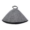 27.6*9.1inches Sauna Hat Anti Heat Felt Foldable Porosity