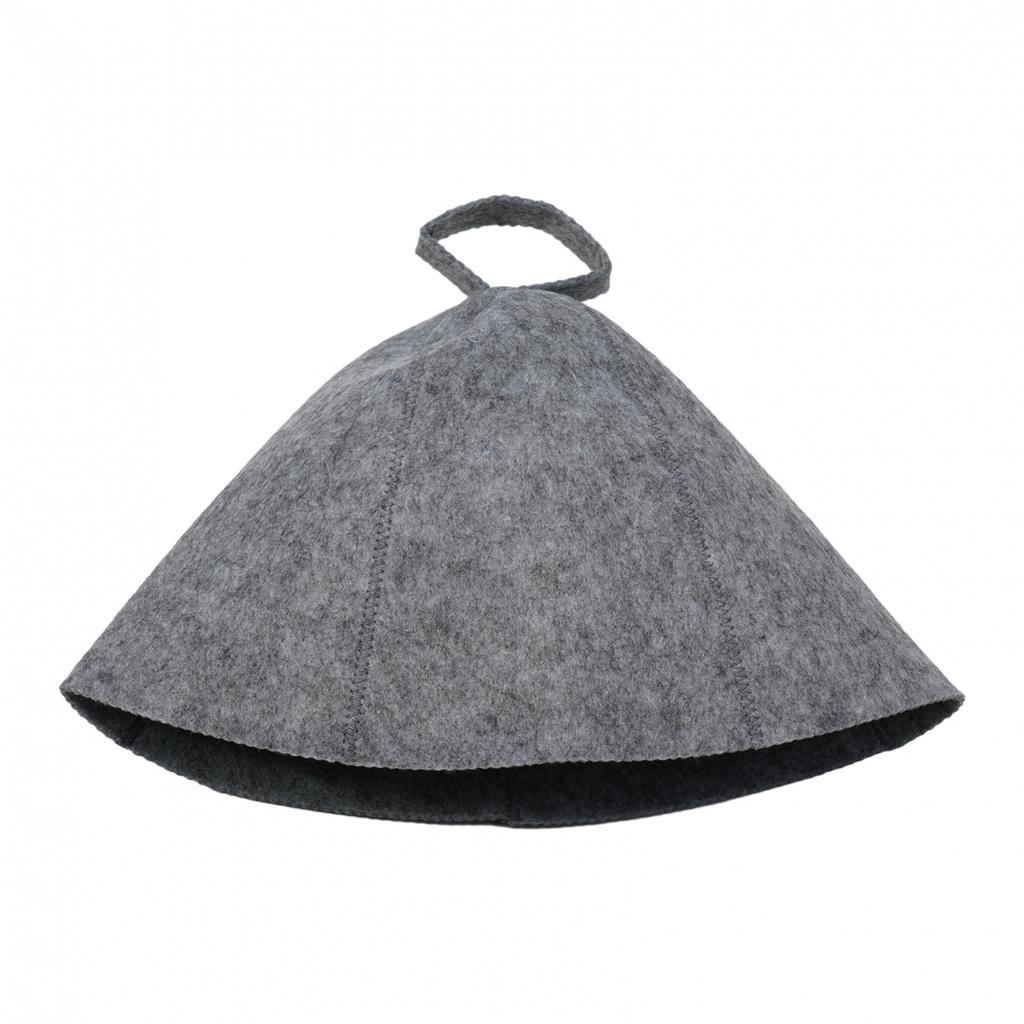 27.6*9.1inches Sauna Hat Anti Heat Felt Foldable Porosity