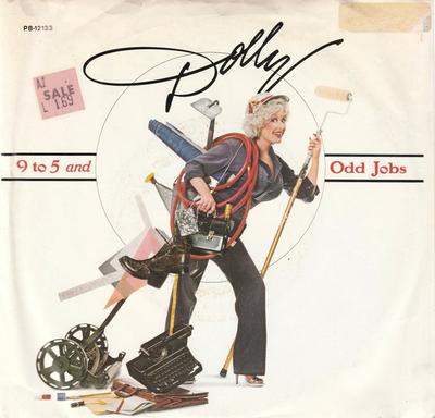 7inch Plaat DOLLY PARTON - 9 To 5 PB12133 RCA 1980 Canada Rock Gebruikt