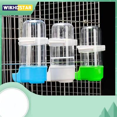 240ML Bird Feeder Automatic Cage Hanging Parrot Feeder Water Dispenser for Small Medium Large Bird Pet Cage Accessories