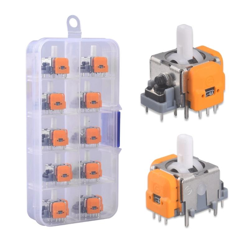 Analog Joysticks Repair Kit for Handheld Game Console  Fixes Stick Drift, Broken, and Loose Joysticks