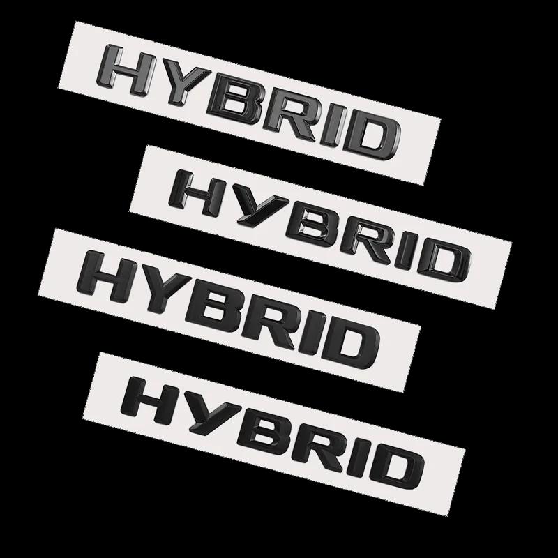 Autocolant pentru mașină 3D hibrid pentru portbagaj, litere, emblemă, emblemă, pentru Mercedes Benz S400 E350 GLE450 W211 W212 W163 W221 W222