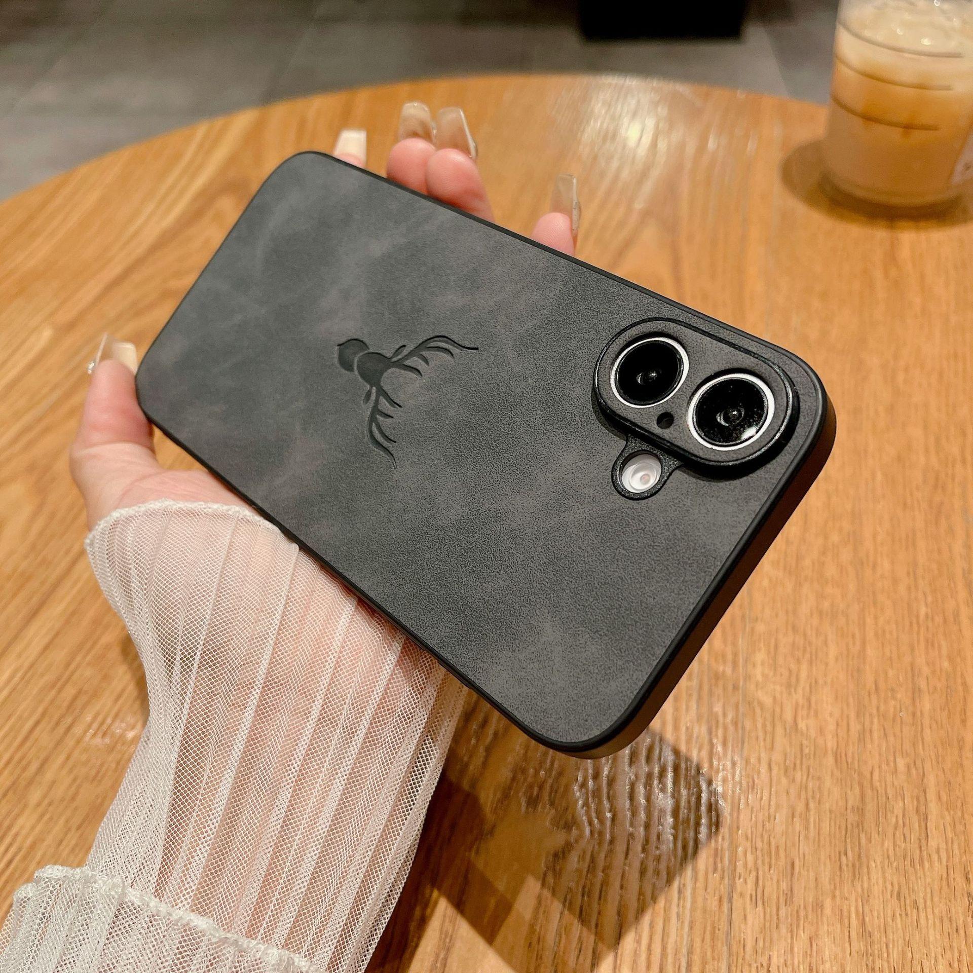 

Подходит для чехла для мобильного телефона iPhone16 Elk Apple 15 Promax Защитный чехол Простой 14 Полный пакет iPhone16