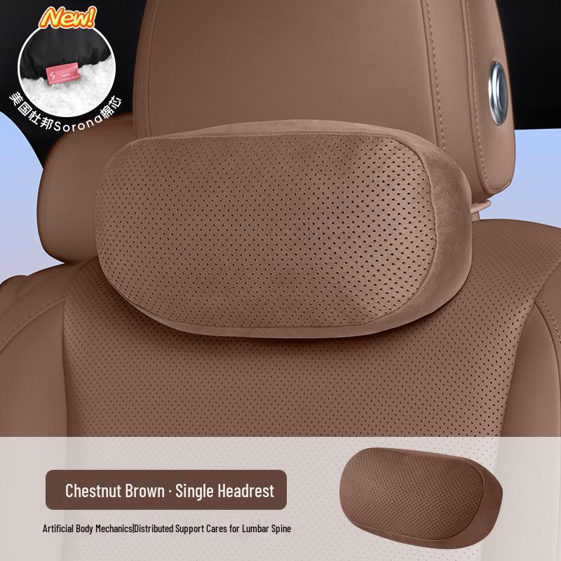 Ideal Car Headrest: i6i8/L6L7L8L9 MEGA Neck and Lumbar Support Cushion