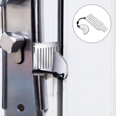Portable Door Lock For Travel - Improved Travel Door Lock Hotel Door Lock Apartment Security Device Door